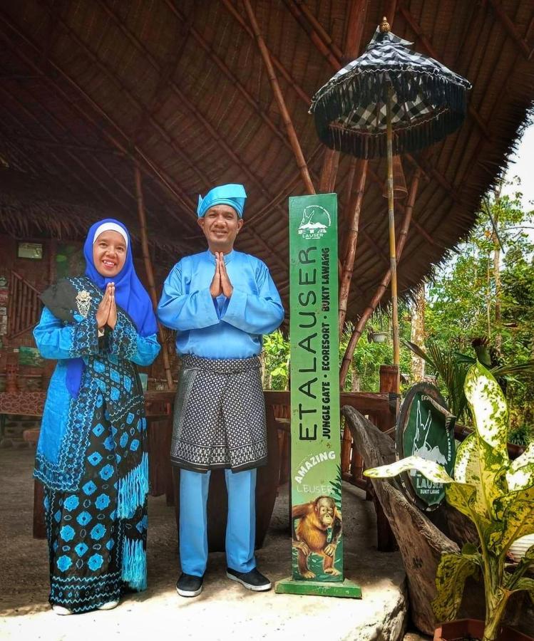 ETALAUSER Jungle Gate EcoResort Bukit Lawang Exterior foto